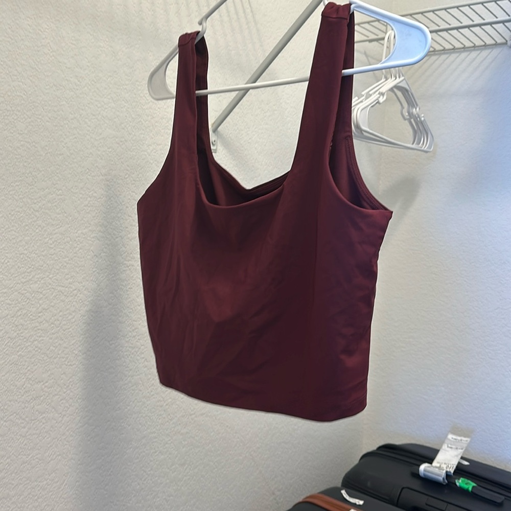 Workout crop top
